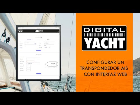 Cómo configurar un transpondedor AIS con interfaz web - Digital Yacht España