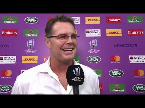 Rugby World Cup | South Africa v Italy | Post-match interview with Rassie Erasmus