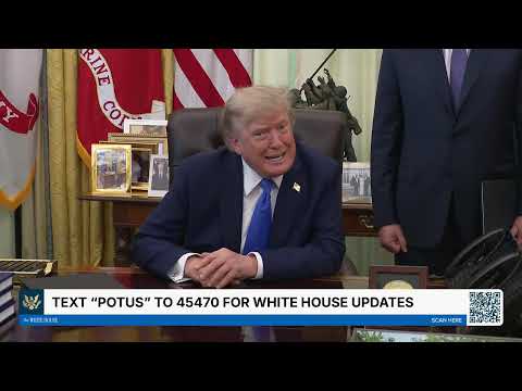 President Trump Participates in Signing Ceremony, Aug. 6, 2026