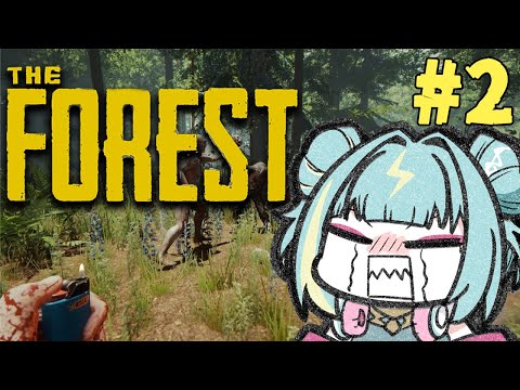 【The Forest】洞窟クリアに向けて強い武器を探しに行く！！＃２【紫電ライム/Varium】