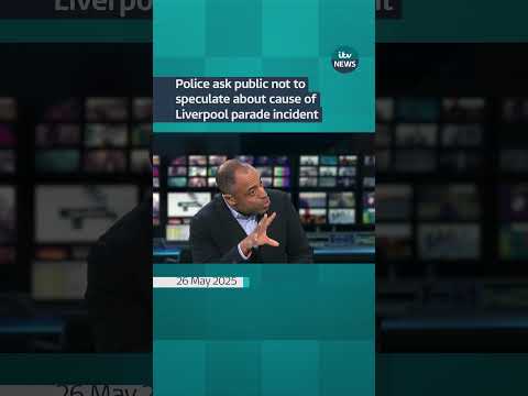 Police ask public not to speculate about cause of Liverpool parade incident #itvnews #news