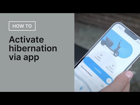 Hibernation via app feature