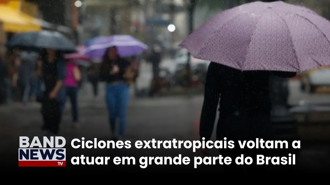 Temporais voltam a atingir sul e sudeste do Brasil | BandNews TV