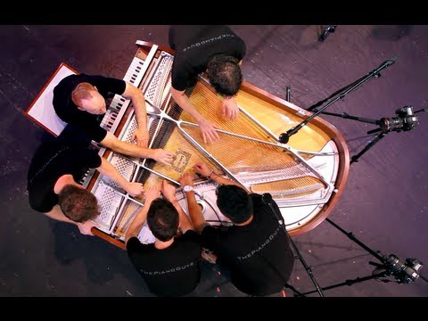 One Direction - What Makes You Beautiful (5 Piano Guys, 1 piano ...