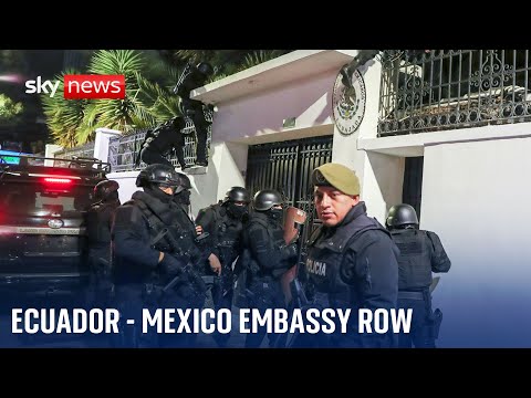 Mexico cuts diplomatic ties with Ecuador after police raid Mexican embassy | Jorge Glas