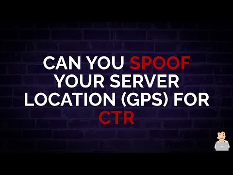 Can You Spoof Your Server Location (GPS) For CTR #shorts