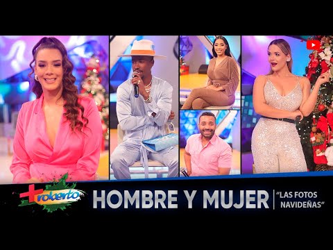 Hombre y Mujer "Las fotos navideñas" MAS ROBERTO