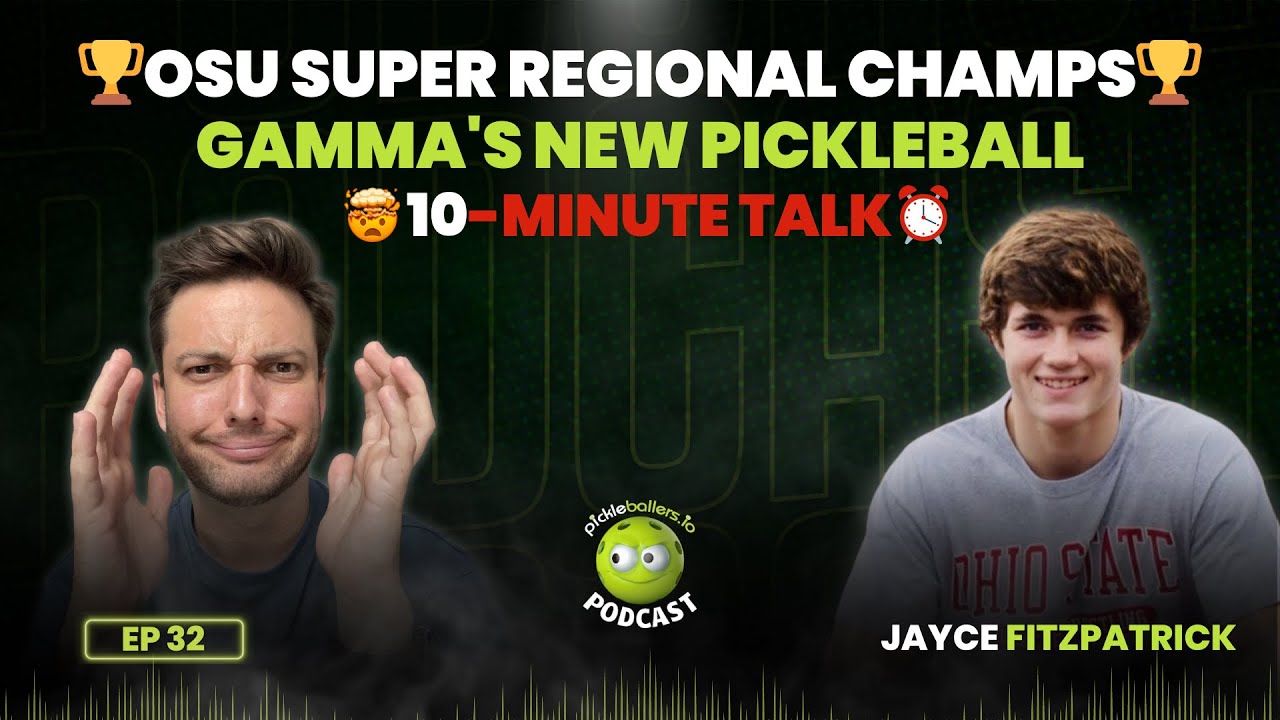 DURP Illinois Super Regional Champion, Gamma's new ball, DUPR vs. APP. Jayce Fitzpatrick Ep. 32