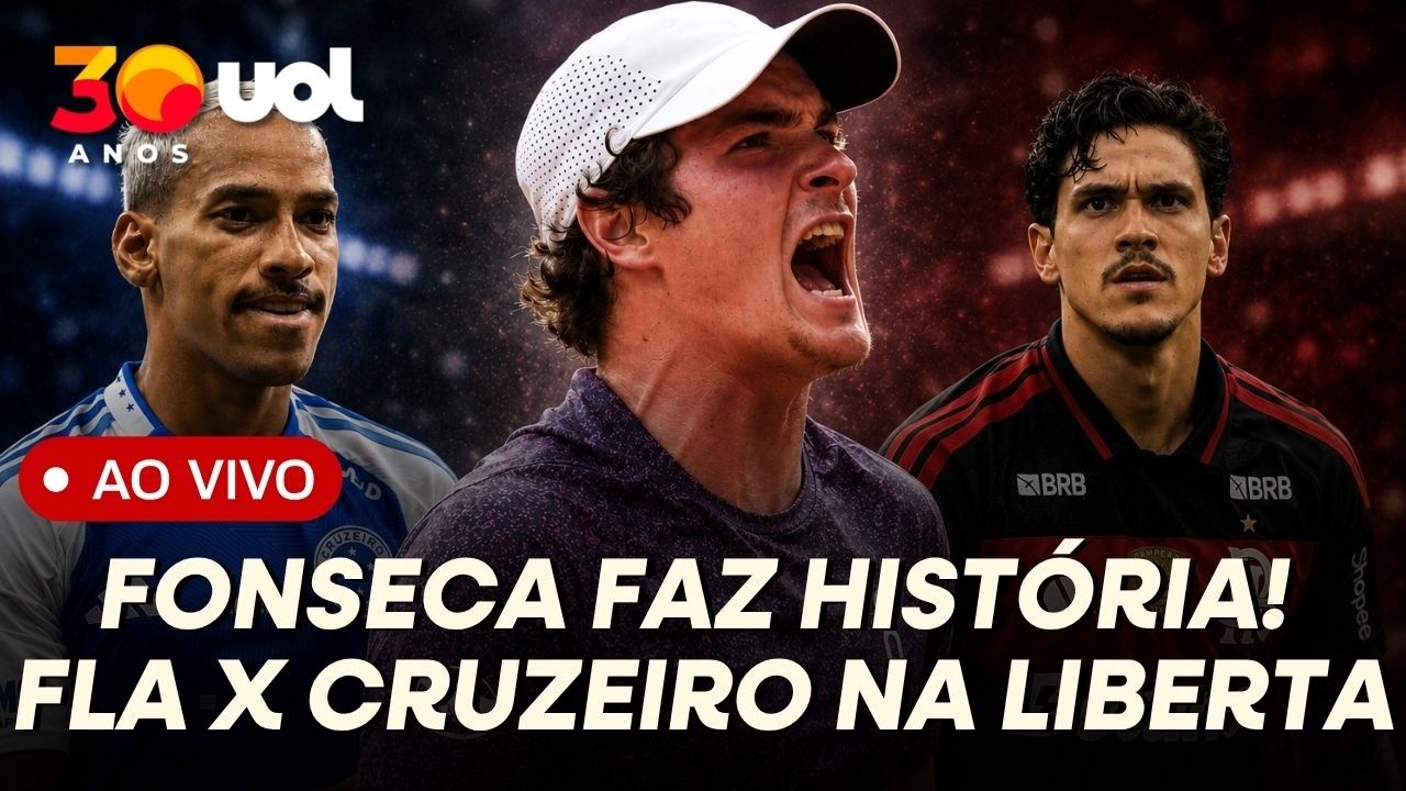FONSECA FAZ HISTÓRIA E BATE DJOKOVIC! FLAMENGO PEGA CRUZEIRO NA LIBERTADORES; SELEÇÃO BRASILEIRA E+