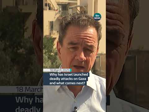 John Irvine explains what could happen after airstrikes hit Gaza overnight. #itvnews