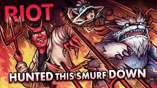 THIS "SMURF" GOT NUKED BY RIOT GAMES HUGE LEAGUE DRAMA