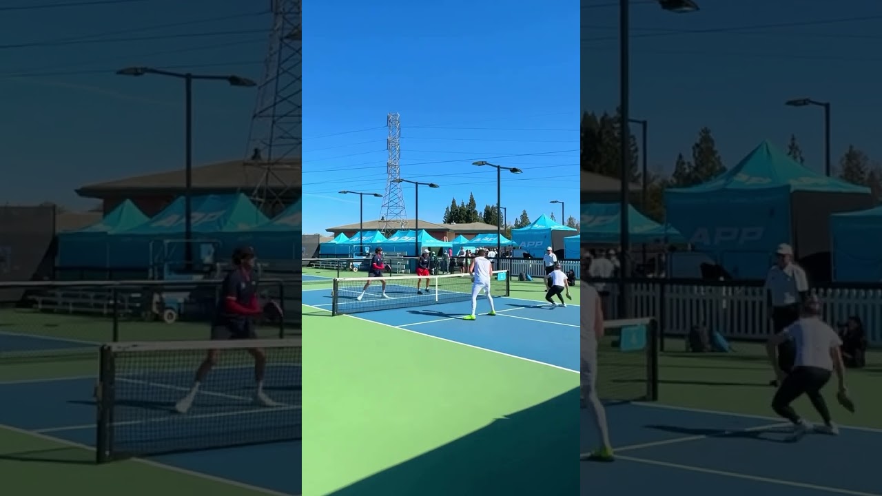 The Best Defense Is Great Offense #pickleball #pickleballislife #pickleballaddict