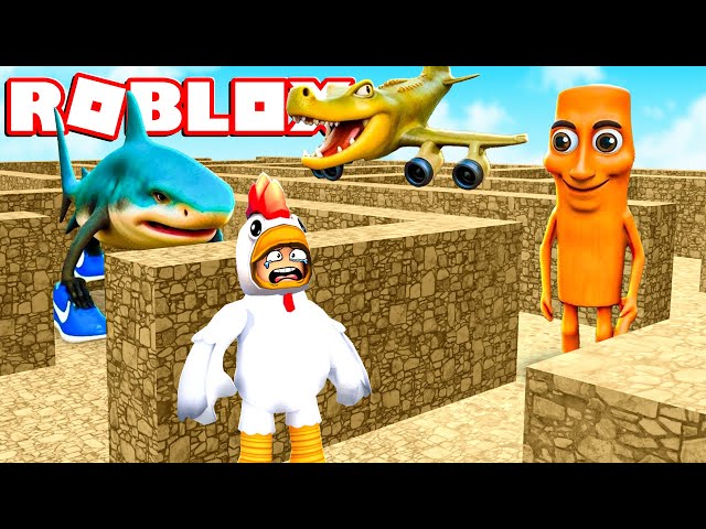 SCAPPIAMO DAL LABIRINTO GIGANTE DEI BRAIN ROT SU ROBLOX!!