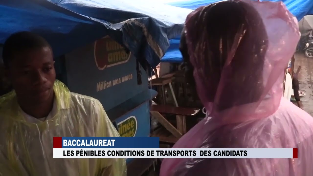 2 GUINEE - BACCALAUREAT : Les pénibles conditions de transports des candidats - espace tv