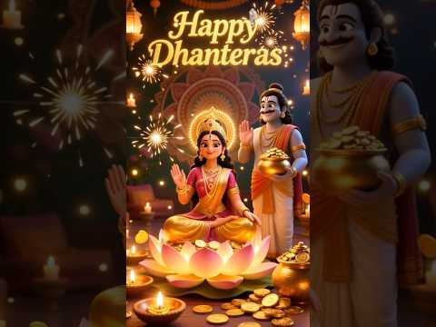 🪔Dhanteras status 2025 🪔| #shorts #diwali #youtubeshorts #shortsfeed #dhanteras #rangoli #trending