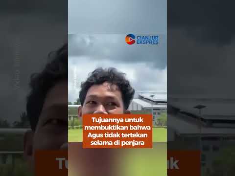 Video Agus Buntung Asyik Joget sambil Makan Roti di Dalam Lapas #agusbuntung #penjara #shortsvideo