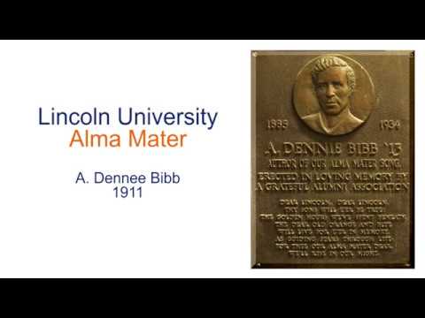 Lincoln University Alma Mater