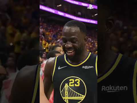 PlayStation Clinching Moments - Warriors Celebrate Western Conference Title | #shorts video clip