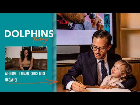 Meet Head Coach Mike McDaniel | Dolphins Today video clip