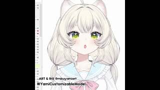 One-take VBridger test ! 😺 #YamiCustomizableModel