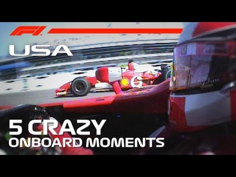 US Grand Prix | 5 Crazy Onboard Moments