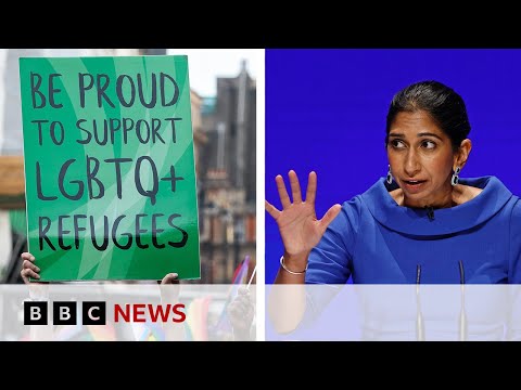 Refugees: UK Home Secretary Braverman questions asylum for 'simply being gay or a woman' - BBC News