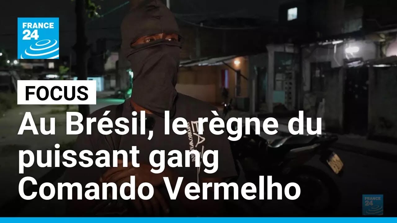 Au Brésil, le règne du puissant gang Comando Vermelho • FRANCE 24
