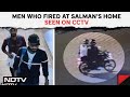 Salman Khan Attack News | On CCTV, Man On Bike Fires Shot Outside Salman Khans Home In Mumbai