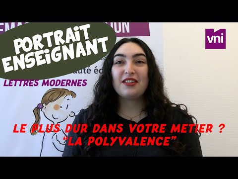 Difficultés, satisfactions ou encore moment le plus drôle de sa carrière… Eva Joron, enseignante de lettres modernes en collège, se livre sur son métier. Portrait vidéo.