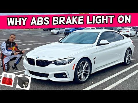 WHY ABS BRAKE LIGHT ON BMW F32 F33 F36 428i 430i 435i 440i 418i 420i 418d 420d 425d 430d 435d