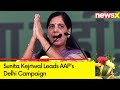 Sunita Kejriwal Leads AAPs Delhi Campaign | NewsX