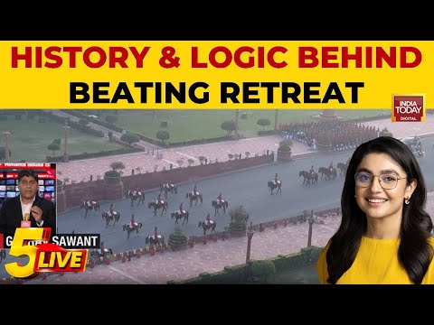Gaurav Sawant Explains History Of Beating Retreat As President Droupadi Murmu Arrives At Vijay Chowk
