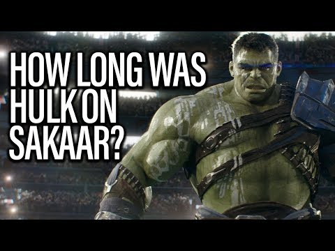 If Time Moved Slower, How Long Was Hulk On Sakaar? TJCS Companion Video