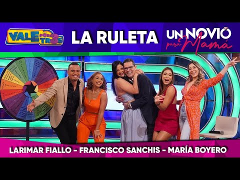 La Ruleta - Elenco "Un Novio para Mamá" - VALE POR TRES  (Febrero 18)