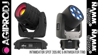 CHAUVET DJ INTIMIDATOR TRIO 6 x 21W QUAD RGBA LED Moving Head in action - learn more
