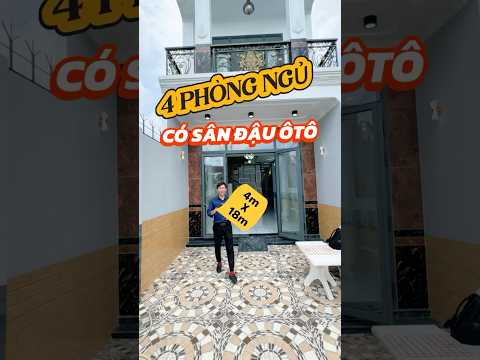 Nhà Trệt Lầu Tân Cổ Điển 4 Phòng Ngủ. 4x18m - KDC 3A Cần Thơ. #huytv #nhadep #bds #batdongsan #home