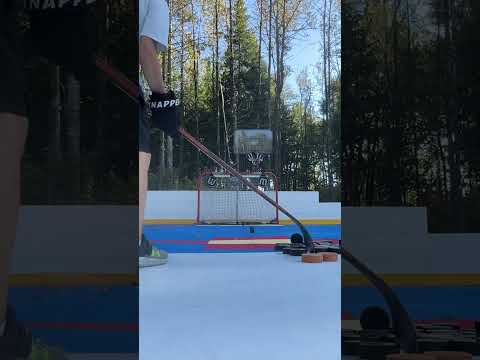 Test slapshots 3 cibles