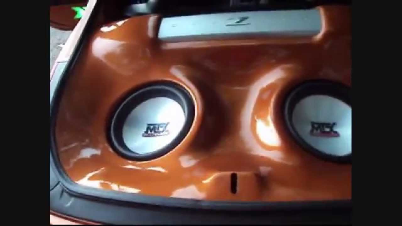 Nissan 350z custom audio system #8