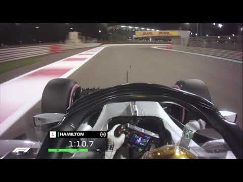 Lewis Hamilton's Pole Lap | 2018 Abu Dhabi Grand Prix