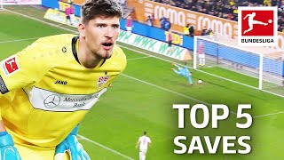 Gregor Kobel • Top 5 Saves from Borussia Dortmund’s New Goalkeeper