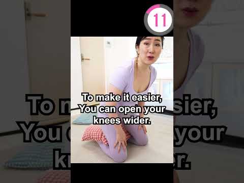 Do this sitting pose to slim your legs!