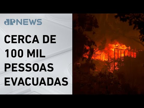 Incêndio florestal atinge Los Angeles e deixa pelo menos cinco mortos