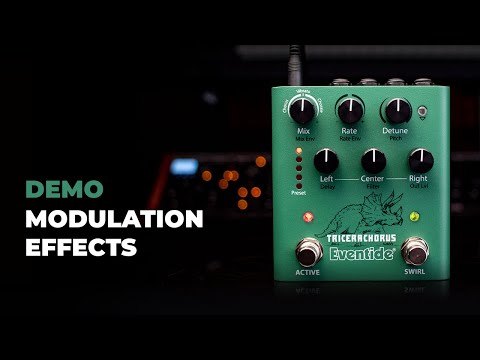 Exploring the TriceraChorus Pedal's Modulation Effects