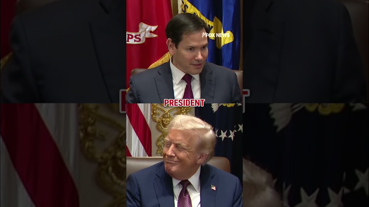 Sec. Rubio jokingly floats banning weddings on college football Saturdays: 'A SCOURGE' #shorts