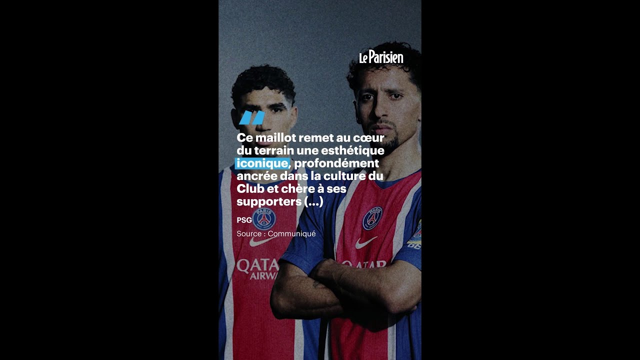 Le PSG dévoile son nouveau maillot domicile