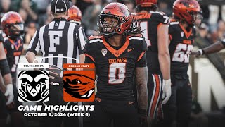 Oregon State vs. Colorado State Highlights | 2024 Pac-12 Football