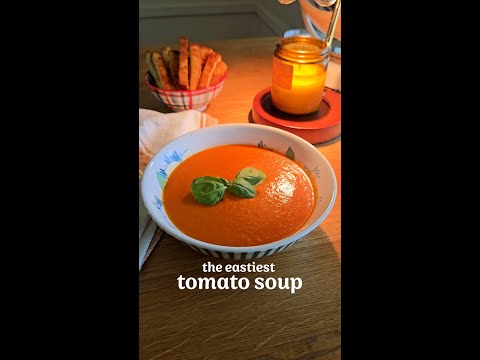 The Easiest Tomato Soup