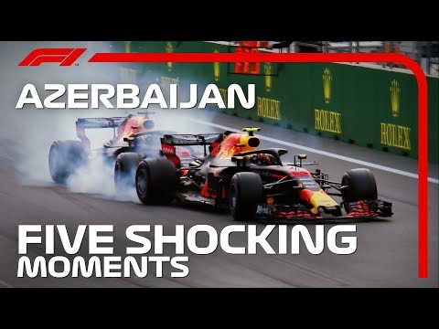 Five Shocking Moments at the Azerbaijan Grand Prix