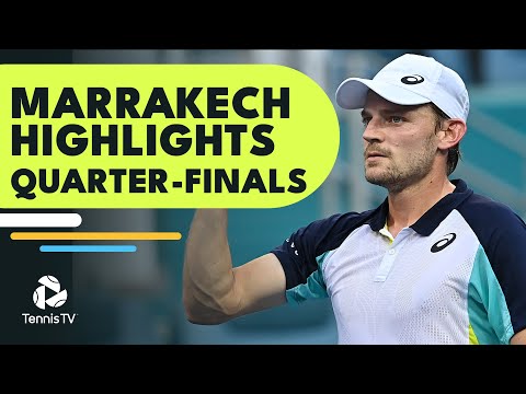 Goffin Faces Carballes Baena; Gasquet, Coria & More | Marrakech 2022 Quarter-Final Highlights