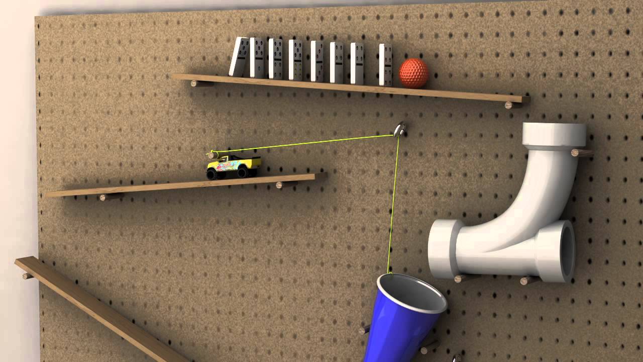Rube Goldberg D Animation Youtube